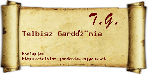 Telbisz Gardénia névjegykártya